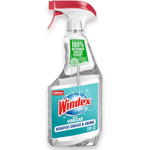 23oz Windex Vinegar Glass and Surface Cleaner Spray Bottle