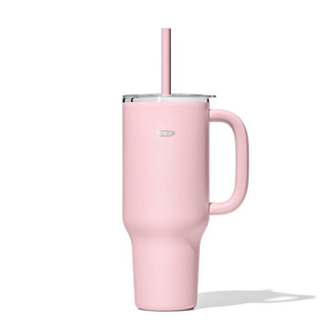 OXO Strive XL Tumbler with Handle + Flexible Straw – 40 oz. – Rose Quartz