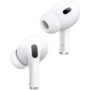 Apple AirPods Pro 2 Wireless Earbuds, Active Noise Cancellation, Hearing Aid Feature, Bluetooth Headphones, Transparency, Personalized Spatial Audio, High-Fidelity Sound, H2 Chip, USB-C Charging