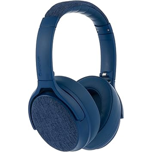 Made for Amazon, Active Noise Cancelling Bluetooth Headphones with Built-in Microphone | Blue