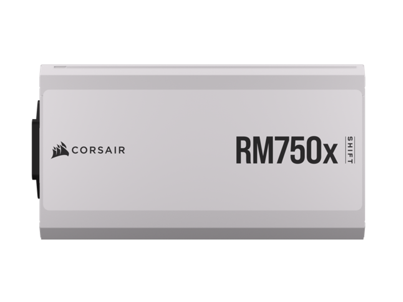 CORSAIR RMx Shift White Series, RM750x Shift White, 750 Watt, 80 PLUS GOLD Certified, Fully Modular Power Supply