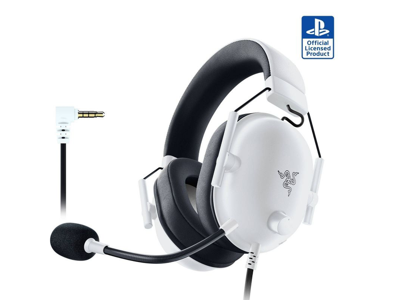 Razer BlackShark V2 X Headset for PlayStation - White