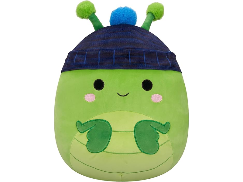 Squishmallows Original 16-Inch Trenton Praying Mantis with Beanie - Official Jazwares Plush (Large)