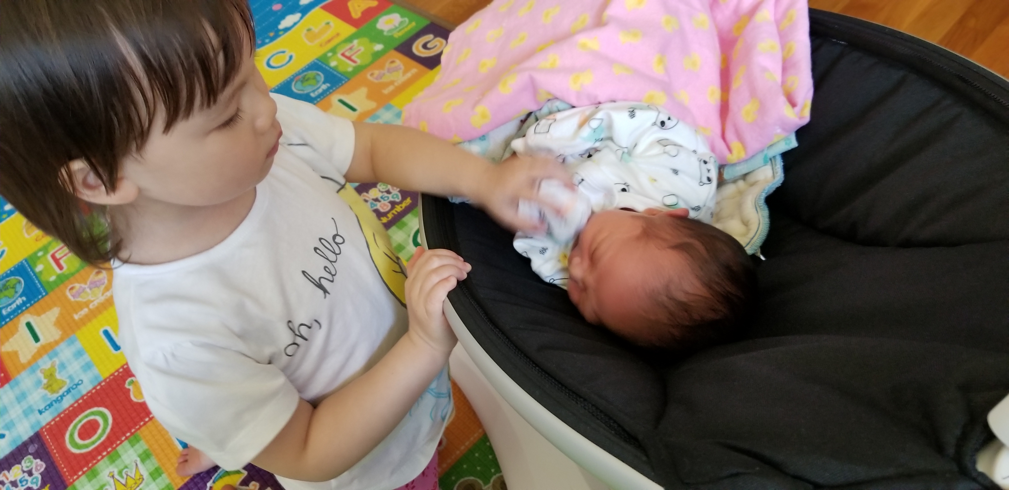 Aww, its ok, big sister is here!