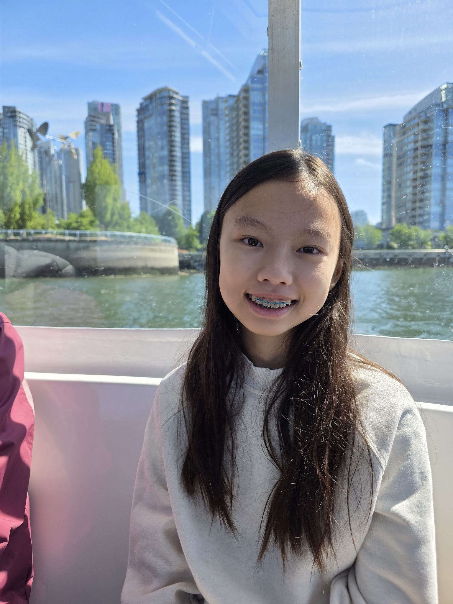 Yay, I'm on a boat